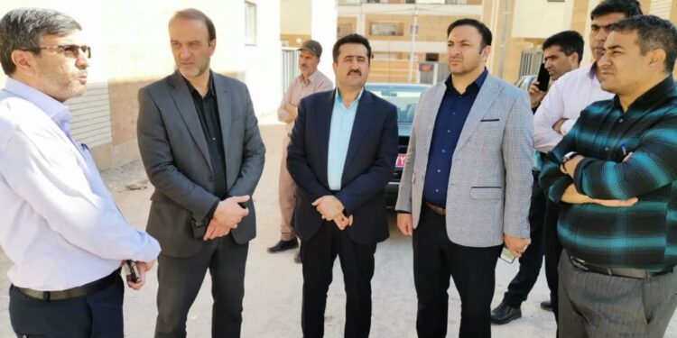 بازدید فرماندار شهرضا از طرح‌های مسکن و شهرسازی برای تسریع در عملیات اجرایی