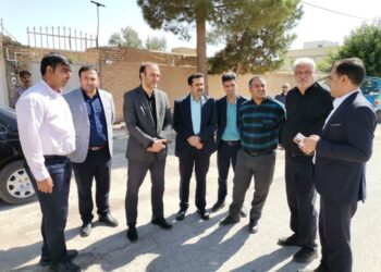 بازدید فرماندار شهرضا از طرح‌های مسکن و شهرسازی برای تسریع در عملیات اجرایی