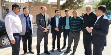 بازدید فرماندار شهرضا از طرح‌های مسکن و شهرسازی برای تسریع در عملیات اجرایی