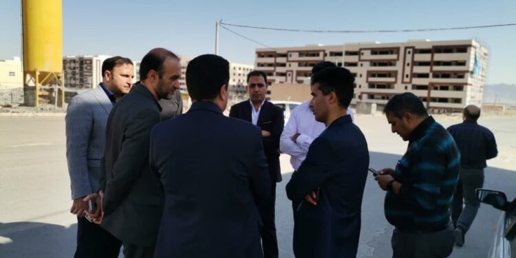 بازدید فرماندار شهرضا از طرح‌های مسکن و شهرسازی برای تسریع در عملیات اجرایی
