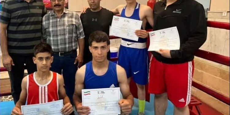 بوکسورهای شهرضا در مسابقات قهرمانی استان خوش درخشیدند