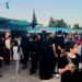 مراسم باشکوه پیاده‌روی جاماندگان اربعین حسینی در شهرضا
