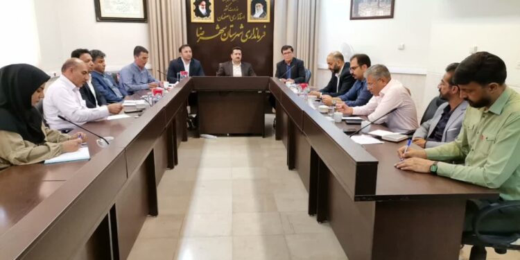 جلسه کارگروه تنظیم بازار مردادماه ۱۴۰۴ به ریاست فرماندار شهرضا برگزار شد