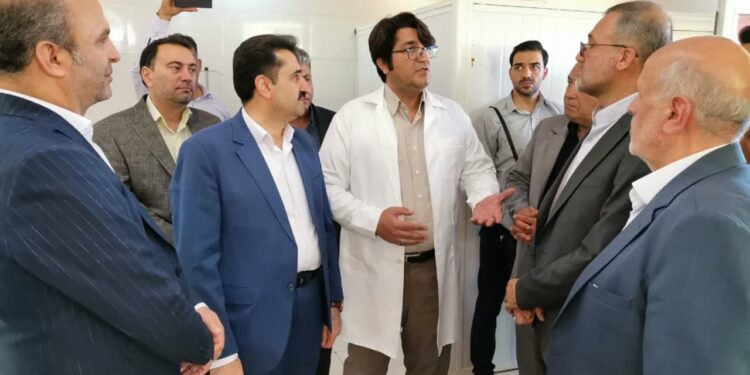 افتتاح درمانگاه شهرک صنعتی رازی