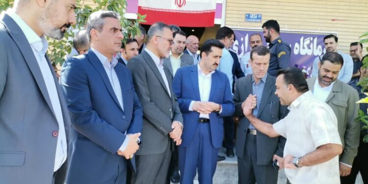 افتتاح درمانگاه شهرک صنعتی رازی