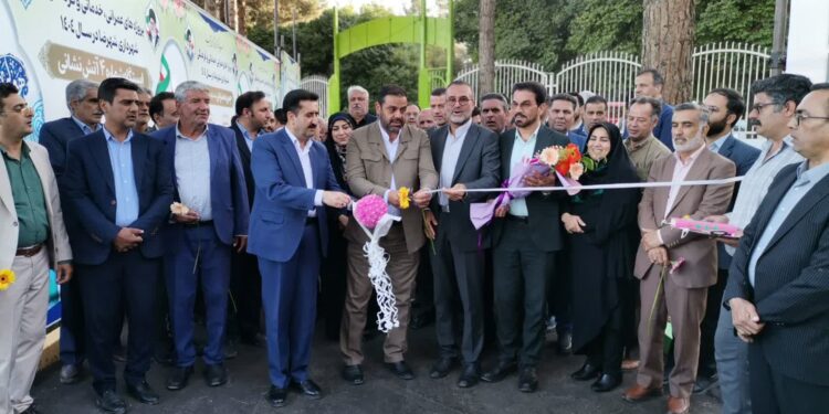 افتتاح و بهره‌برداری از بوستان مادر و کودک شهرضا