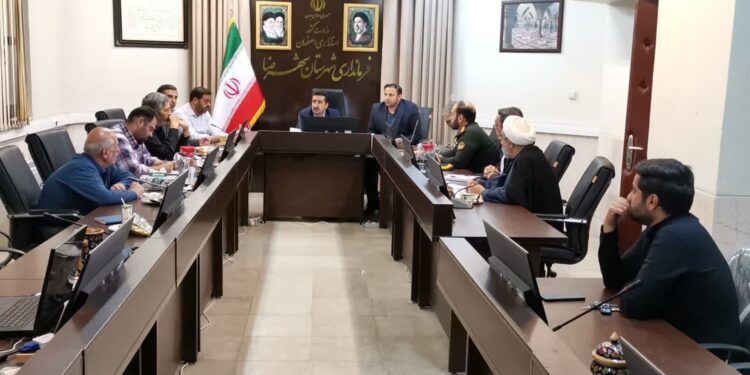 آمادگی شهرضا برای میزبانی از کاروانهای عزادار مراسم تشییع پیکر «قائد شهید امت»